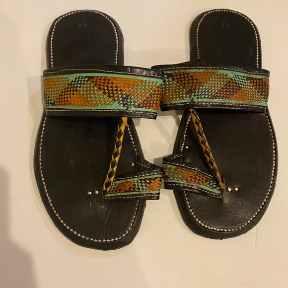 Man leather sandals main image 3